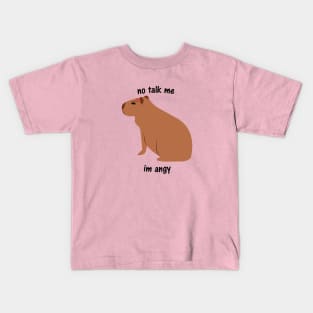 capybara pet Kids T-Shirt